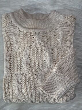 Vintage J. Riggins Cable Knit Sweater‎